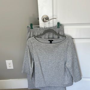 Two piece matching top and skirt